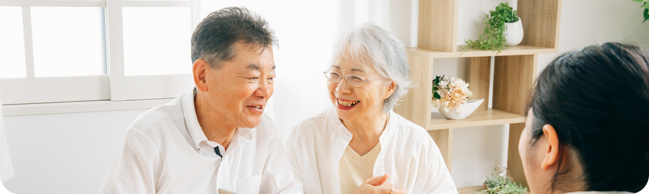 迷っている段階から気軽に相談できる