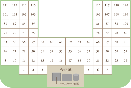 春日野第２区画図